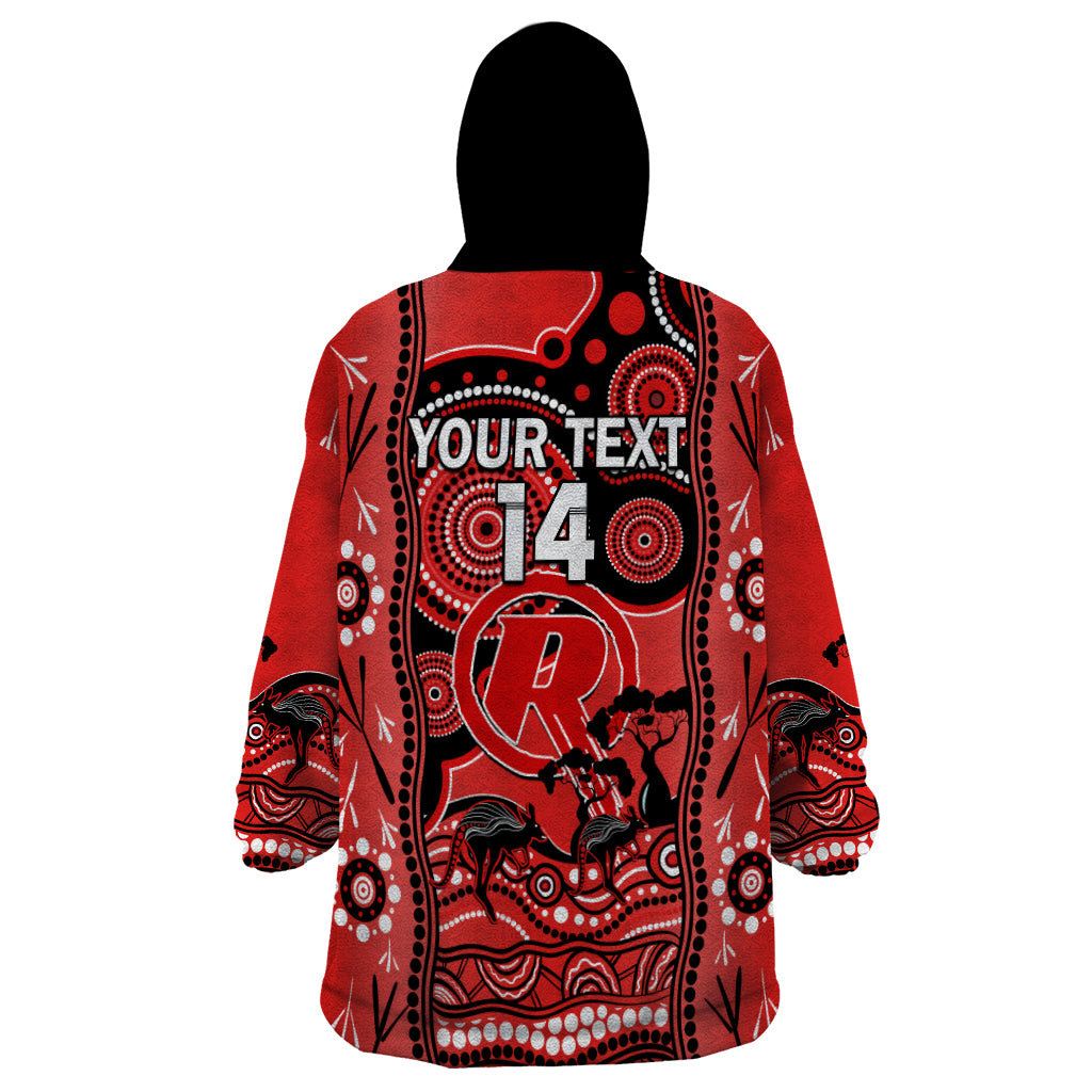 custom-melbourne-renegades-cricket-wearable-blanket-hoodie-happy-australia-day-aboriginal-art