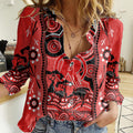 custom-melbourne-renegades-cricket-women-casual-shirt-happy-australia-day-aboriginal-art