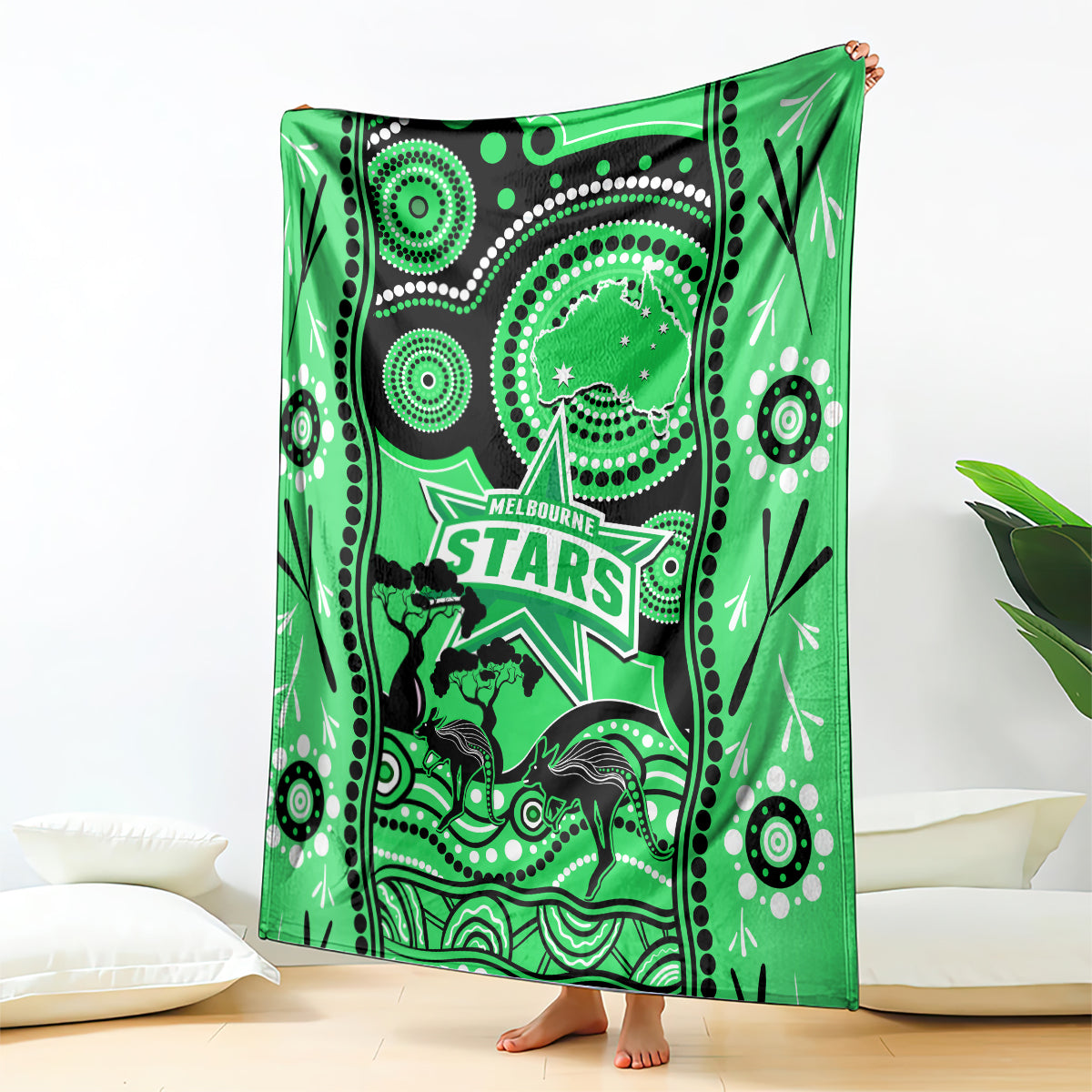 melbourne-stars-cricket-blanket-happy-australia-day-aboriginal-art
