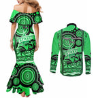 melbourne-stars-cricket-couples-matching-mermaid-dress-and-long-sleeve-button-shirt-happy-australia-day-aboriginal-art
