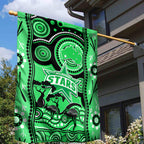 melbourne-stars-cricket-garden-flag-happy-australia-day-aboriginal-art