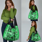 Melbourne Stars Cricket Grocery Bag Happy Australia Day Aboriginal Art