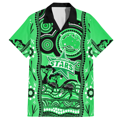 melbourne-stars-cricket-hawaiian-shirt-happy-australia-day-aboriginal-art