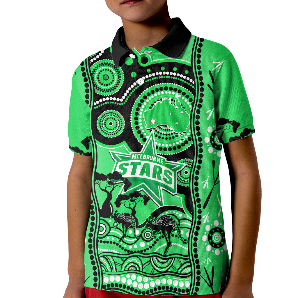 melbourne-stars-cricket-kid-polo-shirt-happy-australia-day-aboriginal-art