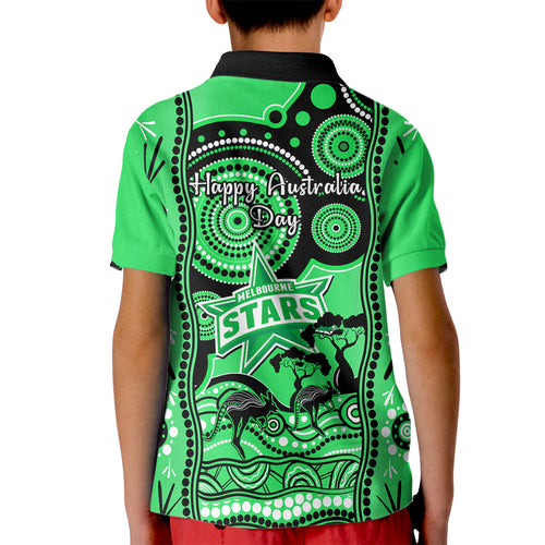 melbourne-stars-cricket-kid-polo-shirt-happy-australia-day-aboriginal-art