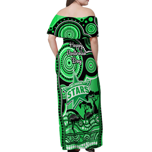 melbourne-stars-cricket-off-shoulder-maxi-dress-happy-australia-day-aboriginal-art