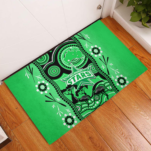 melbourne-stars-cricket-rubber-doormat-happy-australia-day-aboriginal-art