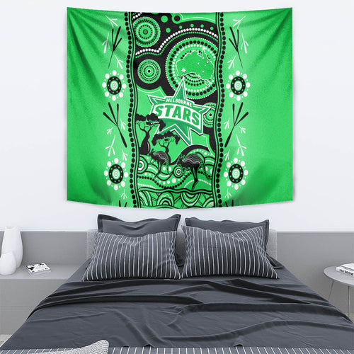 melbourne-stars-cricket-tapestry-happy-australia-day-aboriginal-art