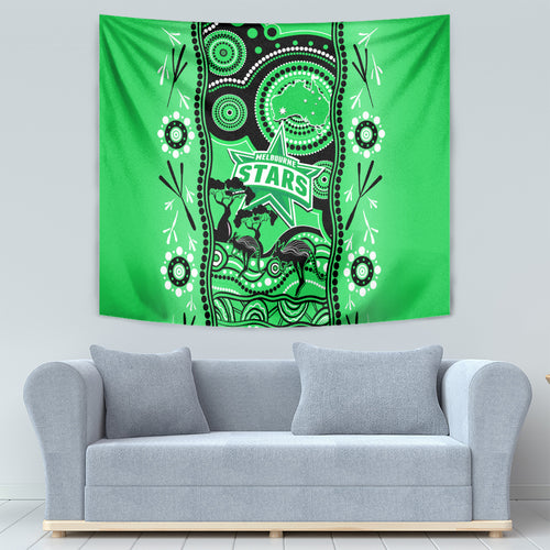 melbourne-stars-cricket-tapestry-happy-australia-day-aboriginal-art