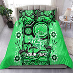 custom-melbourne-stars-cricket-bedding-set-happy-australia-day-aboriginal-art