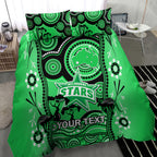 custom-melbourne-stars-cricket-bedding-set-happy-australia-day-aboriginal-art