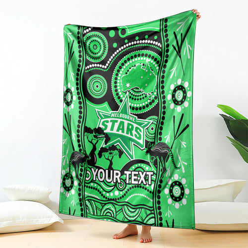 custom-melbourne-stars-cricket-blanket-happy-australia-day-aboriginal-art
