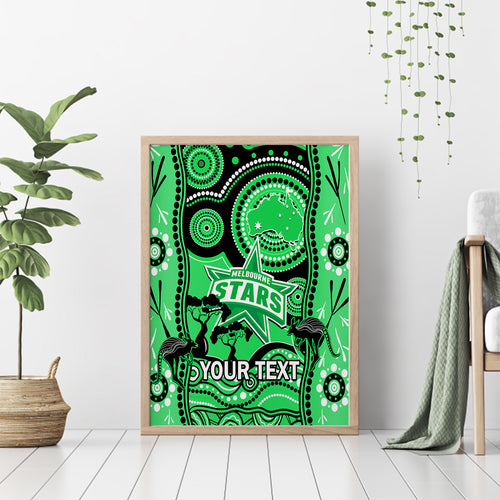 custom-melbourne-stars-cricket-canvas-wall-art-happy-australia-day-aboriginal-art