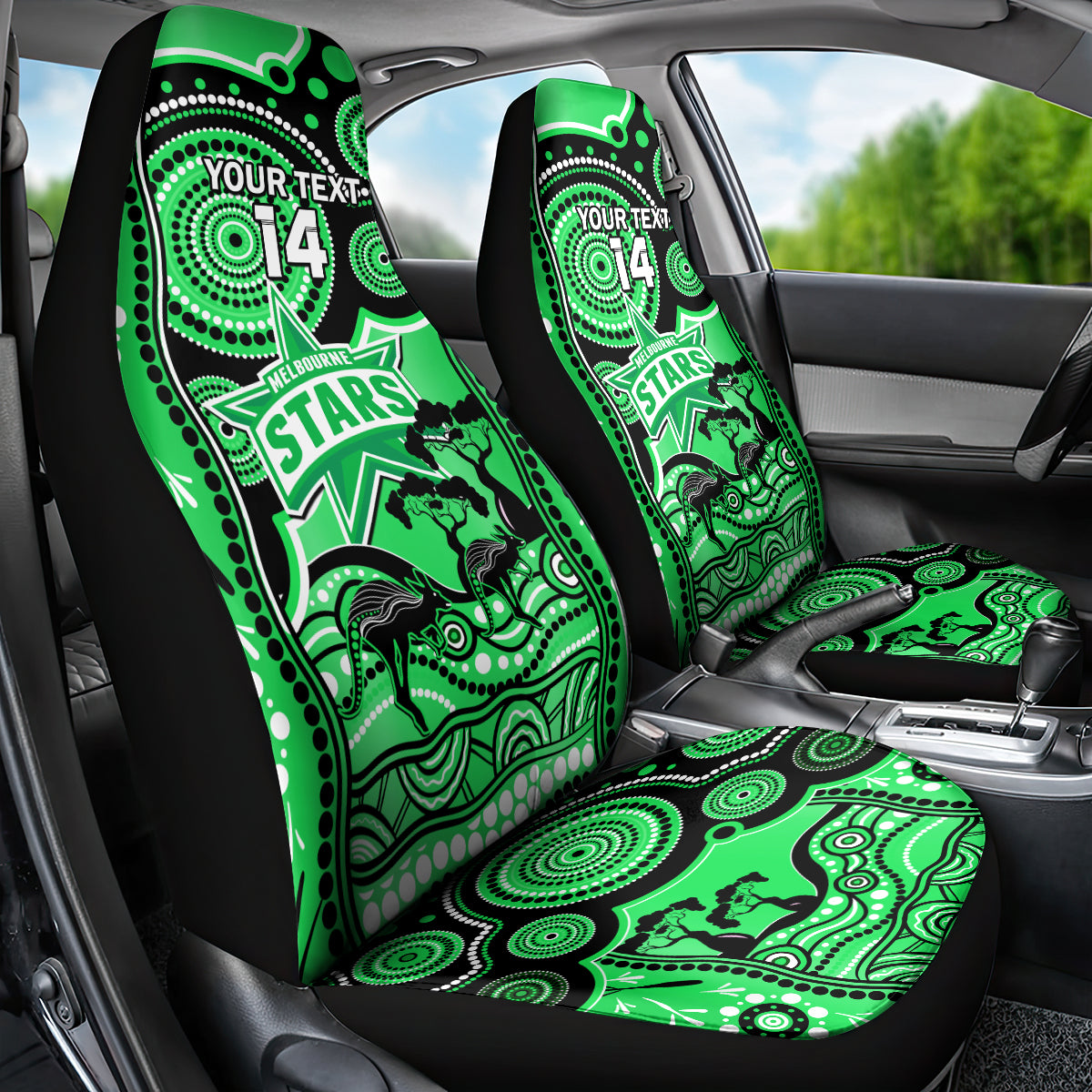 custom-melbourne-stars-cricket-car-seat-cover-happy-australia-day-aboriginal-art