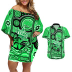 custom-melbourne-stars-cricket-couples-matching-off-shoulder-short-dress-and-hawaiian-shirt-happy-australia-day-aboriginal-art