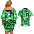 custom-melbourne-stars-cricket-couples-matching-off-shoulder-short-dress-and-hawaiian-shirt-happy-australia-day-aboriginal-art