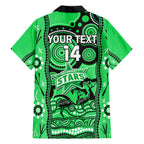 custom-melbourne-stars-cricket-family-matching-off-shoulder-short-dress-and-hawaiian-shirt-happy-australia-day-aboriginal-art