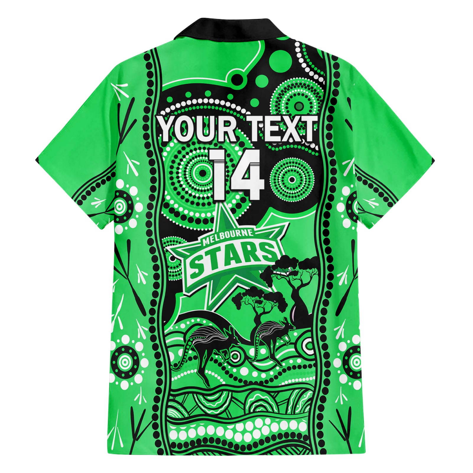 custom-melbourne-stars-cricket-hawaiian-shirt-happy-australia-day-aboriginal-art