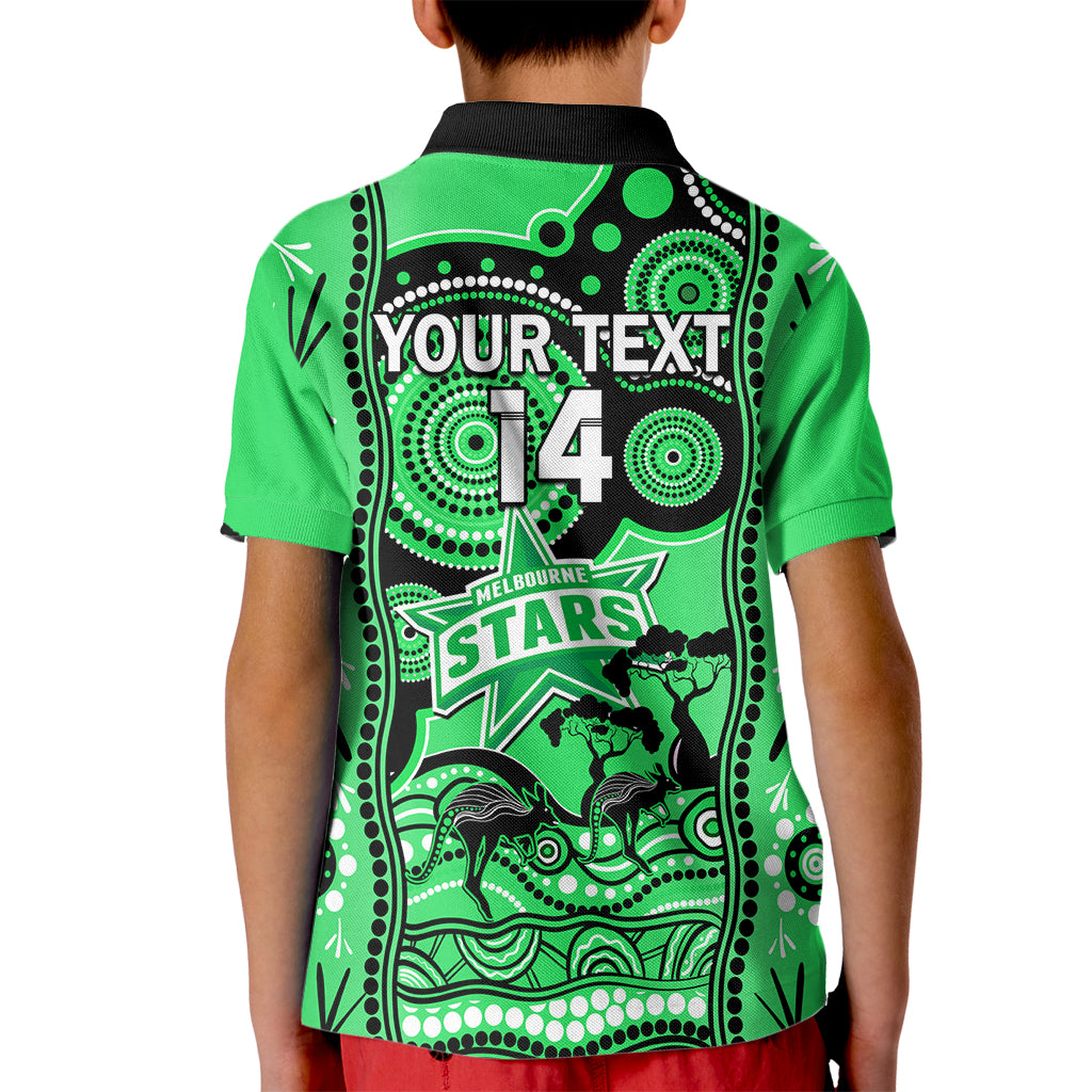custom-melbourne-stars-cricket-kid-polo-shirt-happy-australia-day-aboriginal-art