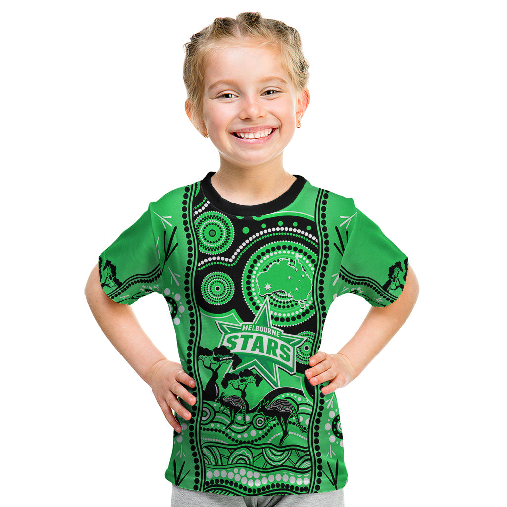custom-melbourne-stars-cricket-kid-t-shirt-happy-australia-day-aboriginal-art