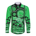 custom-melbourne-stars-cricket-long-sleeve-button-shirt-happy-australia-day-aboriginal-art