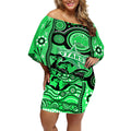 custom-melbourne-stars-cricket-off-shoulder-short-dress-happy-australia-day-aboriginal-art