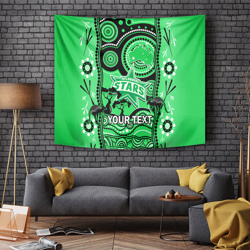 custom-melbourne-stars-cricket-tapestry-happy-australia-day-aboriginal-art