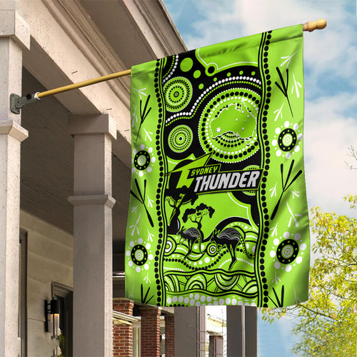sydney-thunder-cricket-garden-flag-happy-australia-day-aboriginal-art