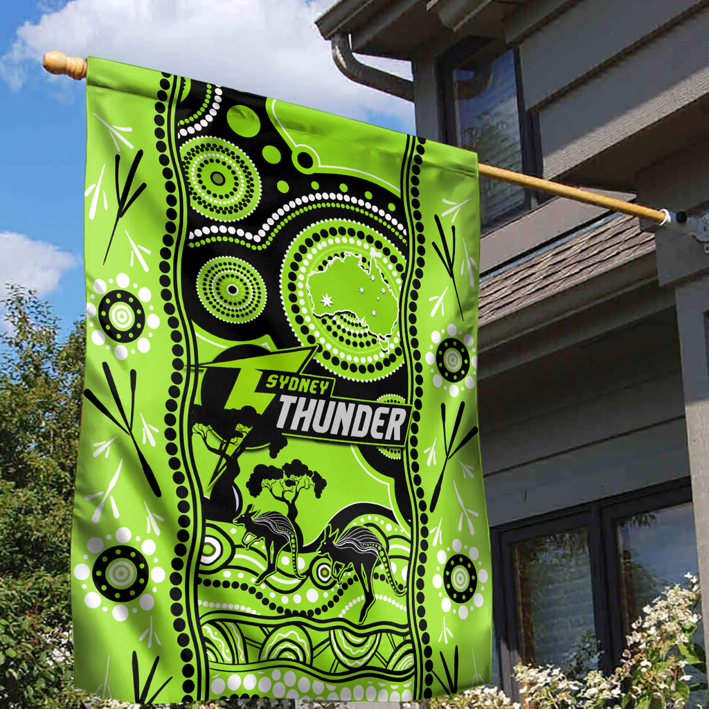 sydney-thunder-cricket-garden-flag-happy-australia-day-aboriginal-art