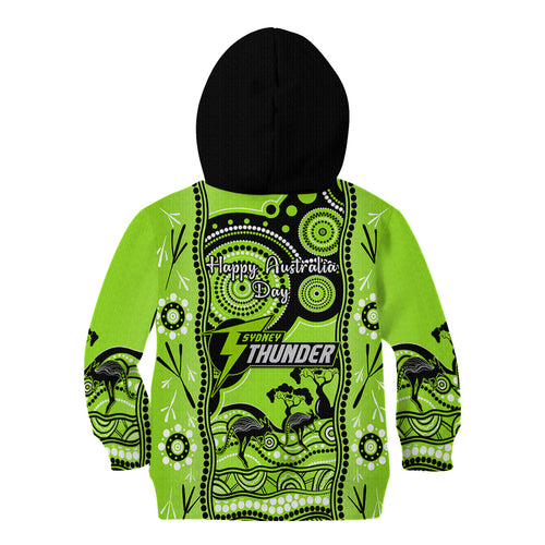 sydney-thunder-cricket-kid-hoodie-happy-australia-day-aboriginal-art