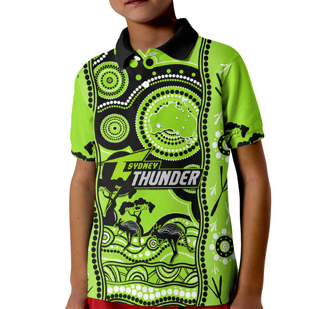 sydney-thunder-cricket-kid-polo-shirt-happy-australia-day-aboriginal-art