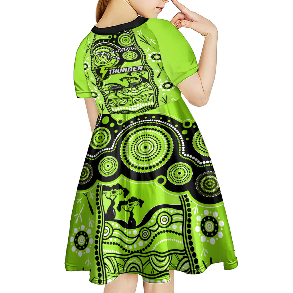 sydney-thunder-cricket-kid-short-sleeve-dress-happy-australia-day-aboriginal-art