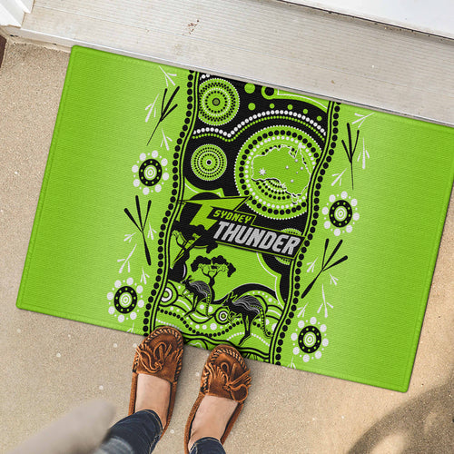sydney-thunder-cricket-rubber-doormat-happy-australia-day-aboriginal-art