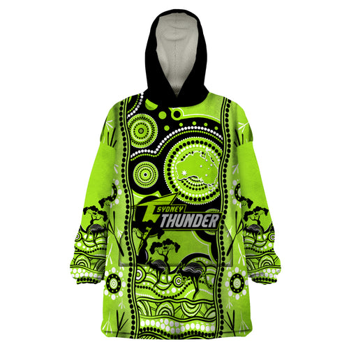 sydney-thunder-cricket-wearable-blanket-hoodie-happy-australia-day-aboriginal-art