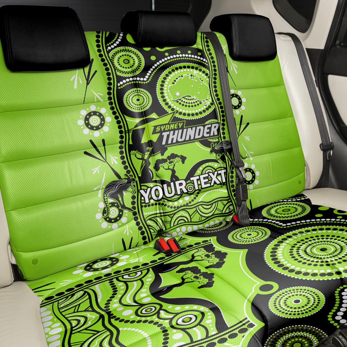 custom-sydney-thunder-cricket-back-car-seat-cover-happy-australia-day-aboriginal-art