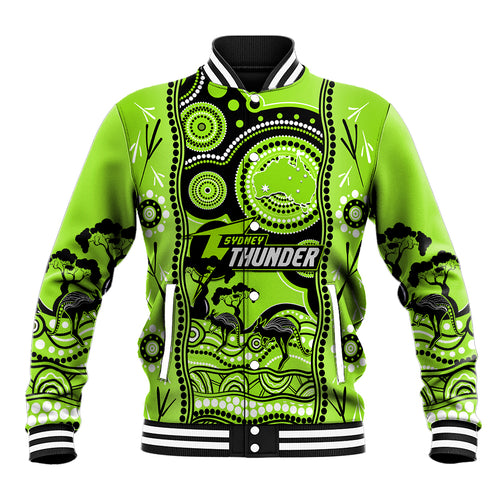 custom-sydney-thunder-cricket-baseball-jacket-happy-australia-day-aboriginal-art