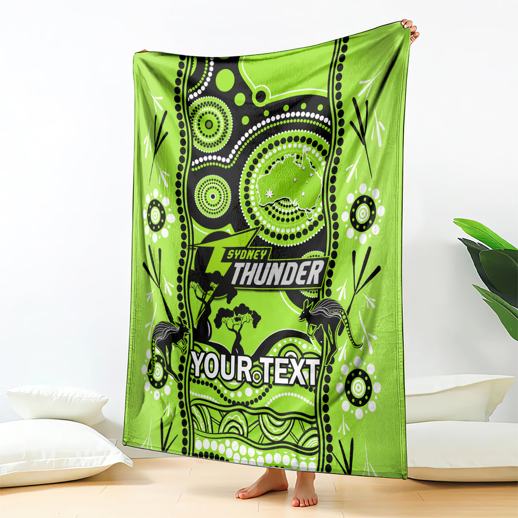 custom-sydney-thunder-cricket-blanket-happy-australia-day-aboriginal-art