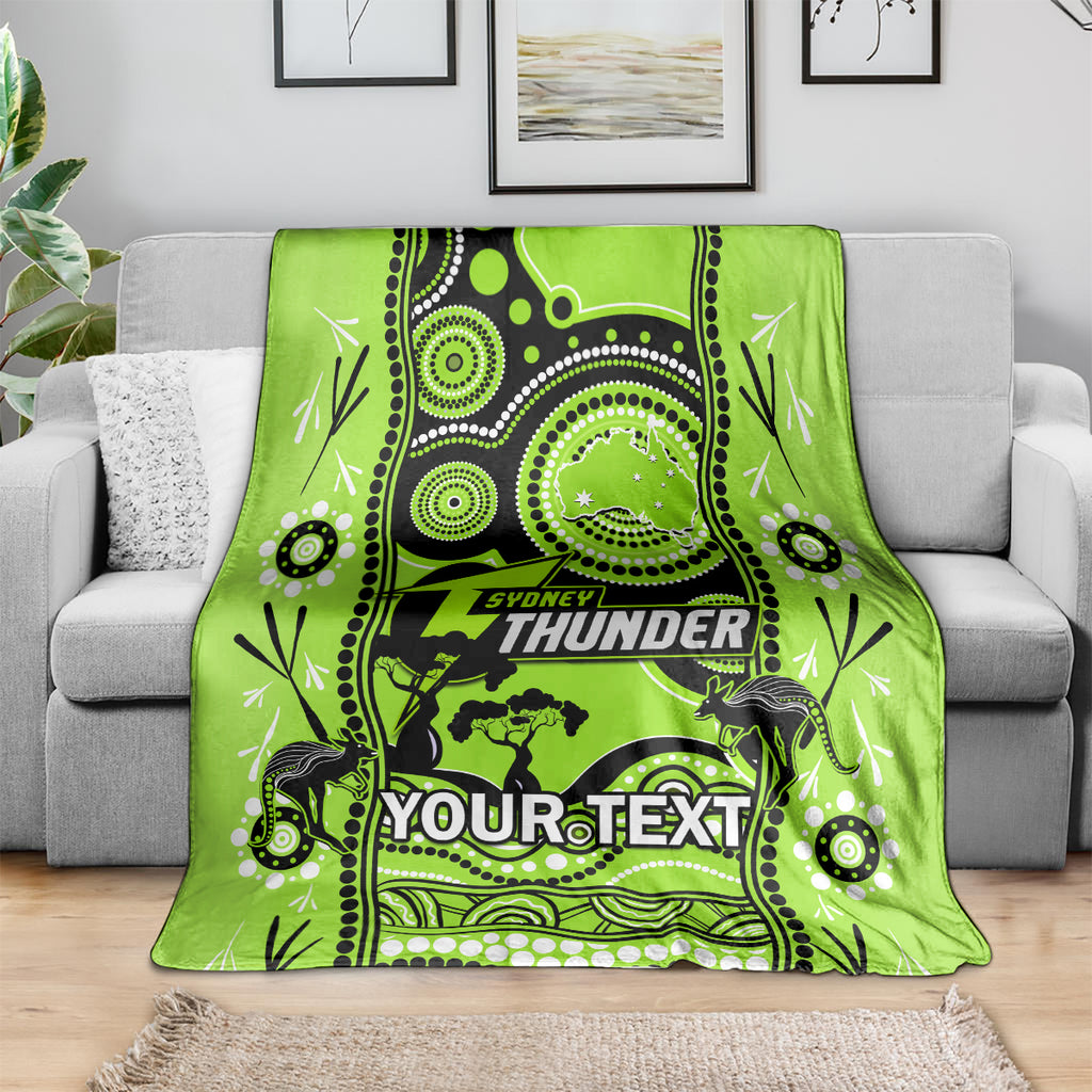 custom-sydney-thunder-cricket-blanket-happy-australia-day-aboriginal-art