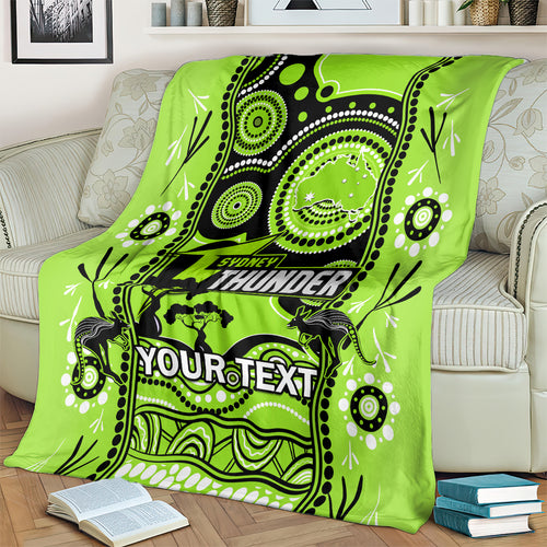custom-sydney-thunder-cricket-blanket-happy-australia-day-aboriginal-art