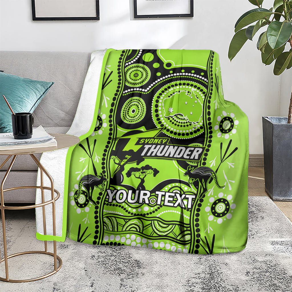custom-sydney-thunder-cricket-blanket-happy-australia-day-aboriginal-art