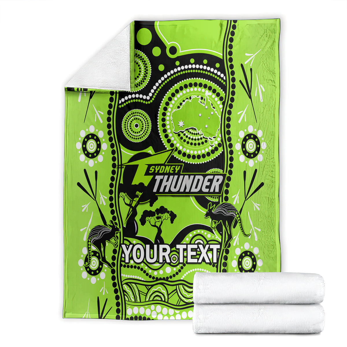 custom-sydney-thunder-cricket-blanket-happy-australia-day-aboriginal-art