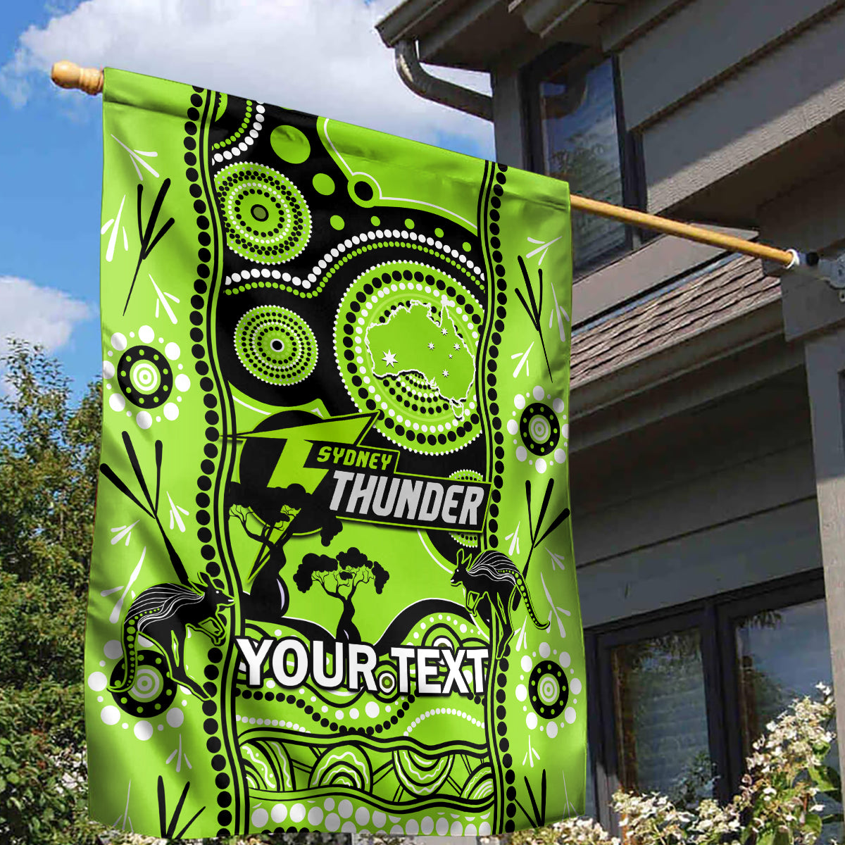 custom-sydney-thunder-cricket-garden-flag-happy-australia-day-aboriginal-art