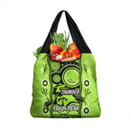 Custom Sydney Thunder Cricket Grocery Bag Happy Australia Day Aboriginal Art