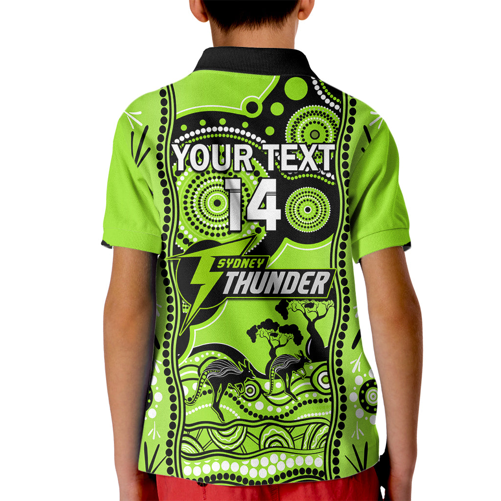 custom-sydney-thunder-cricket-kid-polo-shirt-happy-australia-day-aboriginal-art