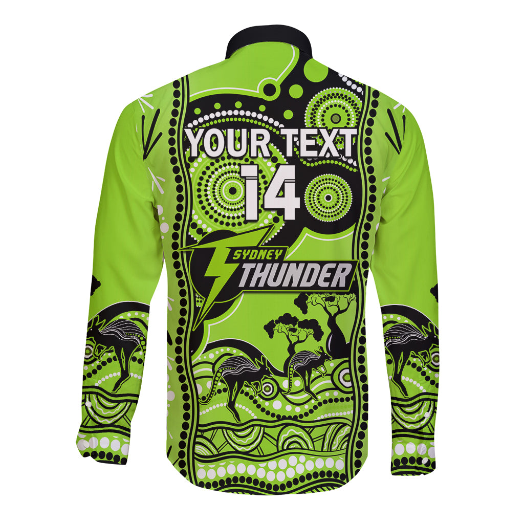custom-sydney-thunder-cricket-long-sleeve-button-shirt-happy-australia-day-aboriginal-art