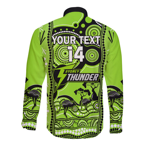 custom-sydney-thunder-cricket-long-sleeve-button-shirt-happy-australia-day-aboriginal-art