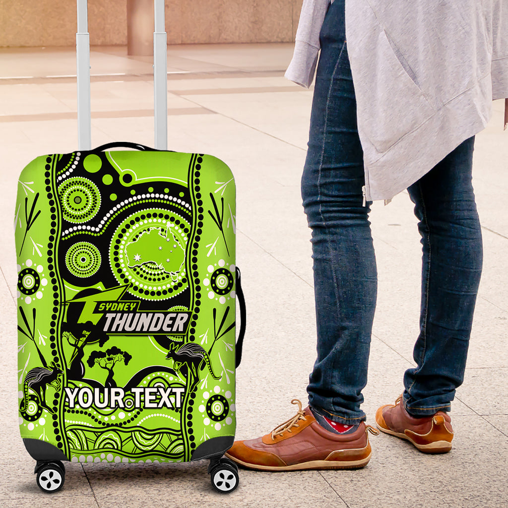 custom-sydney-thunder-cricket-luggage-cover-happy-australia-day-aboriginal-art