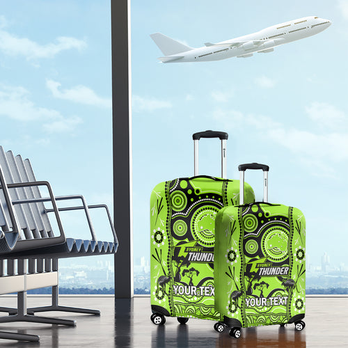 custom-sydney-thunder-cricket-luggage-cover-happy-australia-day-aboriginal-art