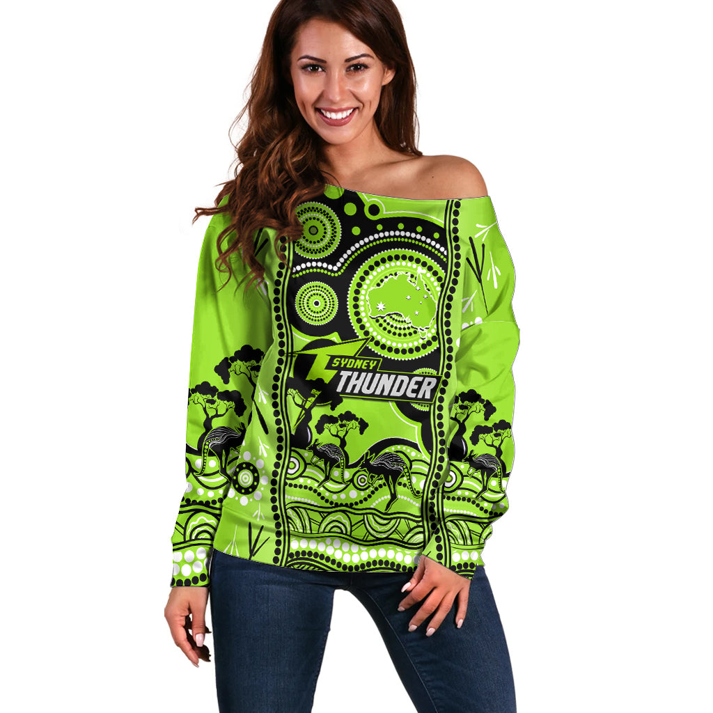 custom-sydney-thunder-cricket-off-shoulder-sweater-happy-australia-day-aboriginal-art