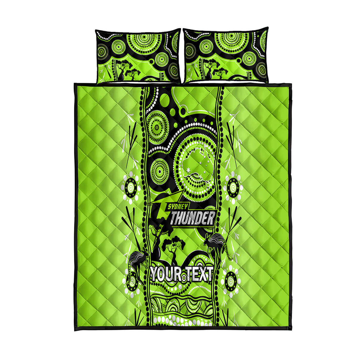 custom-sydney-thunder-cricket-quilt-bed-set-happy-australia-day-aboriginal-art